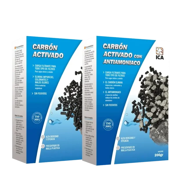 carvao ativado aquario