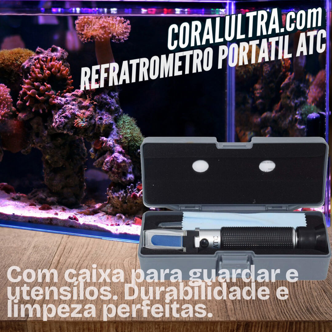 Refratrometo ATC Aquario Corais Moles CORALULTRA