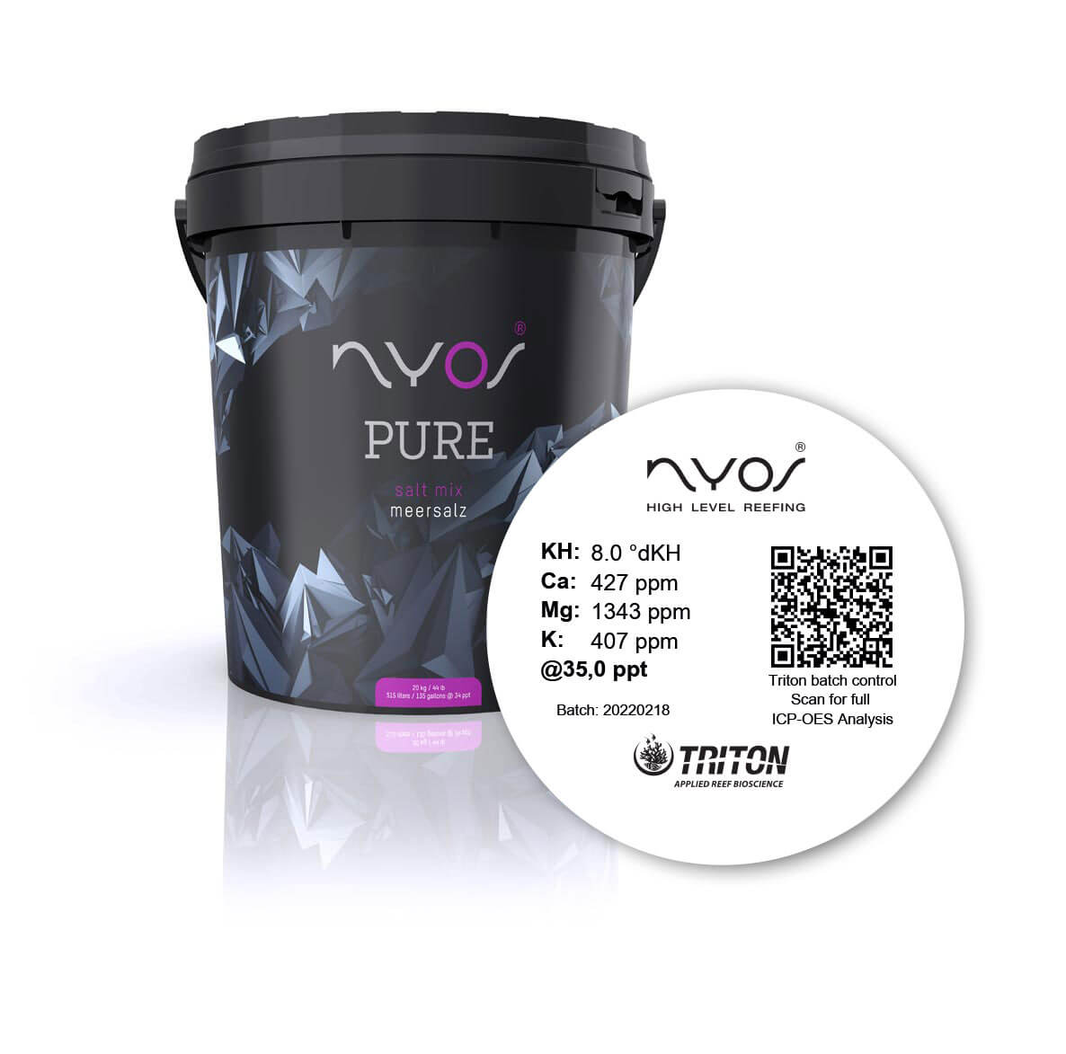 NYOS pure salt mix test