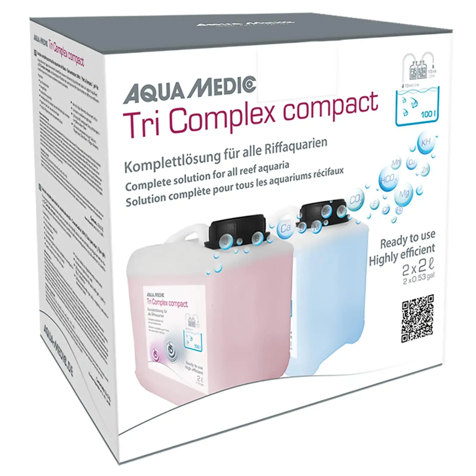 Aqua Medic Tri Complex compact box