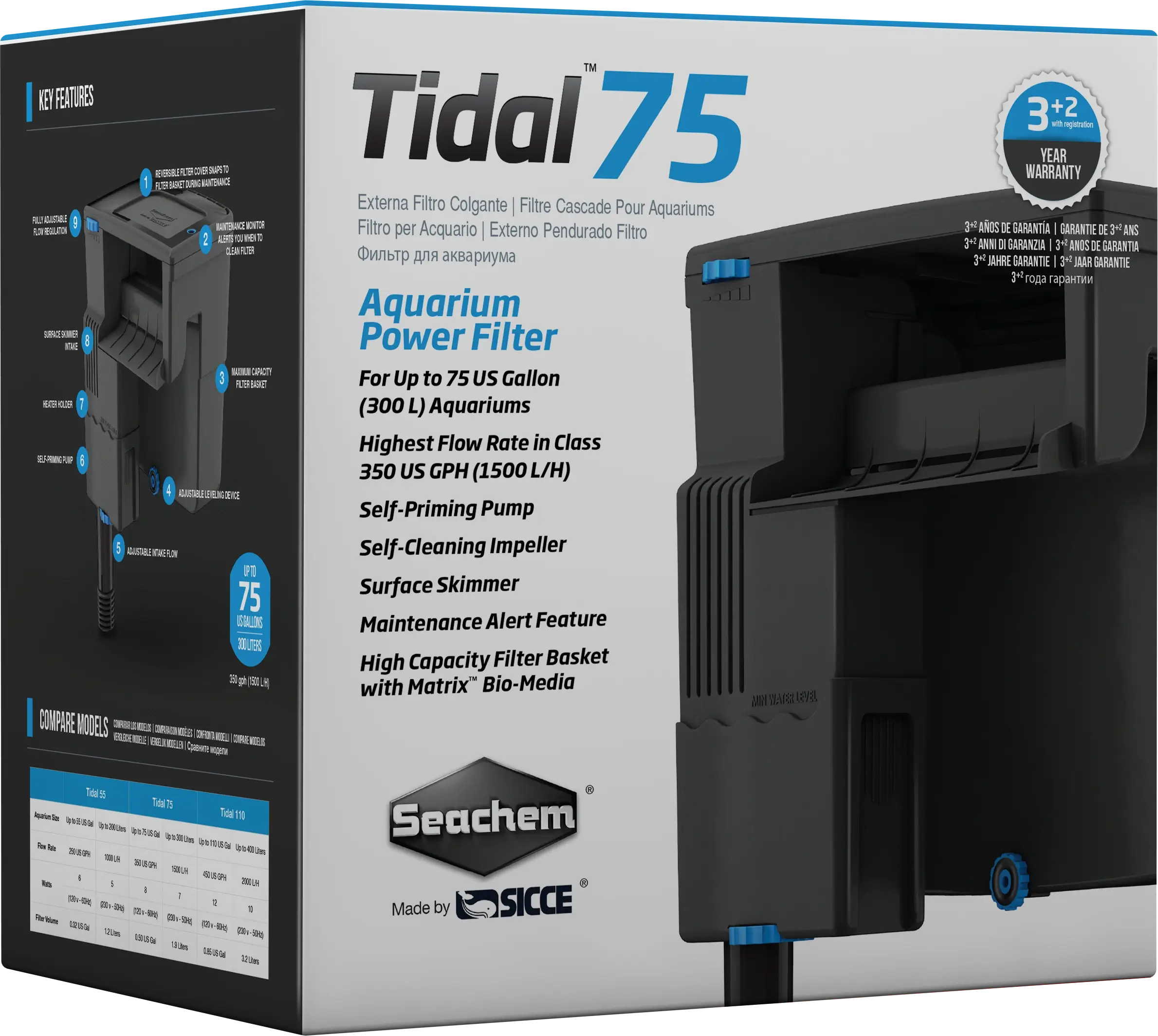 Seachem-Tidal-75-box CORALULTRA