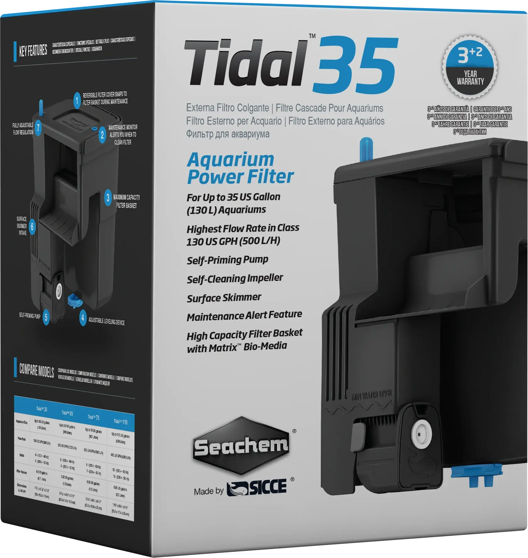 seachem-Tidal-35-box CORALULTRA